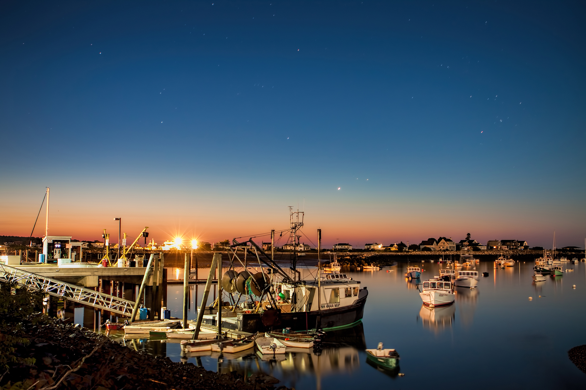 CPavitt1 Early morning sunrise at Rye Harbor, NH, by Cory Pavitt