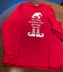 United Way "'Tis The Season For Giving Back" shirt