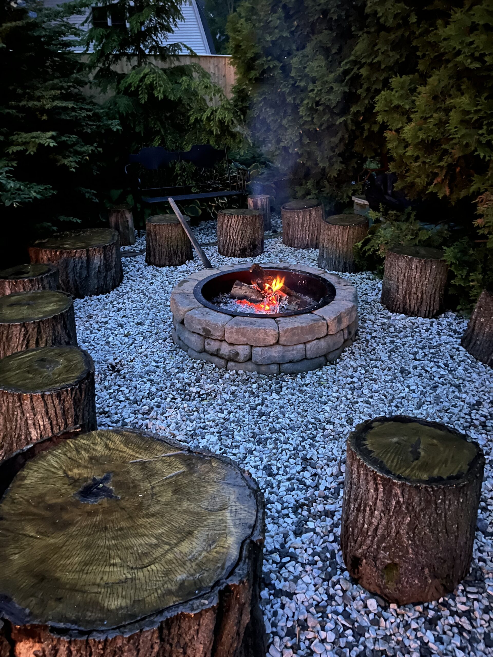 TNash2 Fire pit invitation, Falmouth, ME by Tom Nash